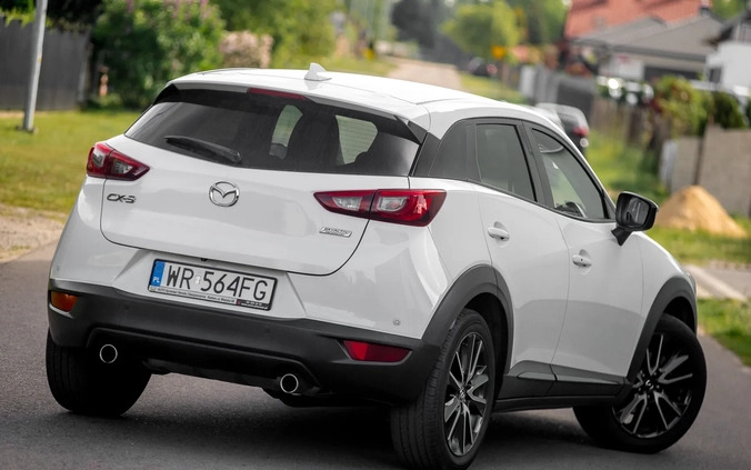 Mazda CX-3 cena 66900 przebieg: 67000, rok produkcji 2015 z Błaszki małe 466